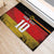 Custom Germany Football Road to the 4th European Championship Rubber Doormat Black Color