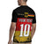 Custom Germany Football Road to the 4th European Championship Rugby Jersey Black Color