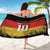 Custom Germany Football Road to the 4th European Championship Sarong Black Color