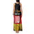 Custom Germany Football Road to the 4th European Championship Tank Maxi Dress Black Color