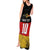 Custom Germany Football Road to the 4th European Championship Tank Maxi Dress Black Color