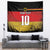 Custom Germany Football Road to the 4th European Championship Tapestry Black Color