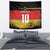 Custom Germany Football Road to the 4th European Championship Tapestry Black Color