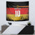 Custom Germany Football Road to the 4th European Championship Tapestry Black Color