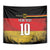 Custom Germany Football Road to the 4th European Championship Tapestry Black Color