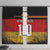 Custom Germany Football Road to the 4th European Championship Window Curtain Black Color