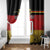 Custom Germany Football Road to the 4th European Championship Window Curtain Black Color