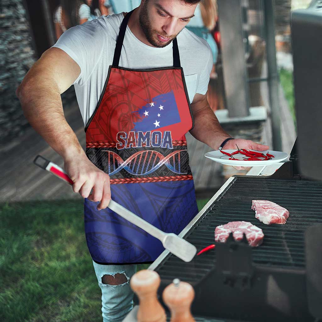 Samoan DNA-Proud of Samoa Apron Polynesian Patterns - Wonder Print Shop