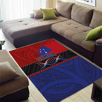 Samoan DNA-Proud of Samoa Area Rug Polynesian Patterns - Wonder Print Shop