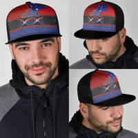 Personalised Samoan DNA-Proud of Samoa Mesh Trucker Cap Polynesian Patterns - Wonder Print Shop
