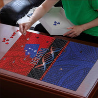 Samoan DNA-Proud of Samoa Puzzle Polynesian Patterns - Wonder Print Shop