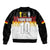 Custom Germany Football Bomber Jacket Die Mannschaft Championship Titles World and Euro - Wonder Print Shop