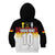 Custom Germany Football Kid Hoodie Die Mannschaft Championship Titles World and Euro - Wonder Print Shop