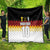 Custom Germany Football Quilt Die Mannschaft Championship Titles World and Euro