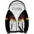 Custom Germany Football Sherpa Hoodie Die Mannschaft Championship Titles World and Euro