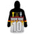 Custom Germany Football Wearable Blanket Hoodie Die Mannschaft Championship Titles World and Euro