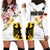 Personalised Germany Seal and Eagle Grunge Flag Hoodie Dress - Wonder Print Shop