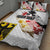 Personalised Germany Seal and Eagle Grunge Flag Quilt Bed Set