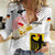 Personalised Germany Seal and Eagle Grunge Flag Women Casual Shirt