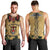 The Irishman-Notorious Men Tank Top Old School Tattoos and Shamrocks Grunge Style