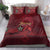 Happy Morocco Proclamation Day Bedding Set Barbary Lion's Roar - Fight for Peace and Freedom - Wonder Print Shop