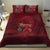 Happy Morocco Proclamation Day Bedding Set Barbary Lion's Roar - Fight for Peace and Freedom - Wonder Print Shop