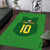 Custom Irish Rugby Area Rug St Patrick's Day Style - Gilet Costume