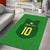 Custom Irish Rugby Area Rug St Patrick's Day Style - Gilet Costume