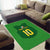 Custom Irish Rugby Area Rug St Patrick's Day Style - Gilet Costume