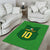 Custom Irish Rugby Area Rug St Patrick's Day Style - Gilet Costume