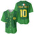 Custom Irish Rugby Baseball Jersey St Patrick's Day Style - Gilet Costume