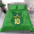 Custom Irish Rugby Bedding Set St Patrick's Day Style - Gilet Costume