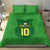 Custom Irish Rugby Bedding Set St Patrick's Day Style - Gilet Costume