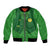 Custom Irish Rugby Bomber Jacket St Patrick's Day Style - Gilet Costume