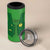 Custom Irish Rugby 4 in 1 Can Cooler Tumbler St Patrick's Day Style - Gilet Costume