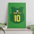 Custom Irish Rugby Canvas Wall Art St Patrick's Day Style - Gilet Costume