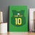 Custom Irish Rugby Canvas Wall Art St Patrick's Day Style - Gilet Costume