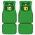 Custom Irish Rugby Car Mats St Patrick's Day Style - Gilet Costume