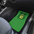 Custom Irish Rugby Car Mats St Patrick's Day Style - Gilet Costume