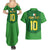 Custom Irish Rugby Couples Matching Summer Maxi Dress and Hawaiian Shirt St Patrick's Day Style - Gilet Costume