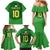 Custom Irish Rugby Family Matching Mermaid Dress and Hawaiian Shirt St Patrick's Day Style - Gilet Costume