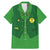 Custom Irish Rugby Family Matching Mermaid Dress and Hawaiian Shirt St Patrick's Day Style - Gilet Costume