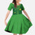 Custom Irish Rugby Family Matching Off Shoulder Maxi Dress and Hawaiian Shirt St Patrick's Day Style - Gilet Costume