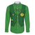 Custom Irish Rugby Family Matching Short Sleeve Bodycon Dress and Hawaiian Shirt St Patrick's Day Style - Gilet Costume