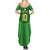 Custom Irish Rugby Family Matching Summer Maxi Dress and Hawaiian Shirt St Patrick's Day Style - Gilet Costume