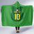 Custom Irish Rugby Hooded Blanket St Patrick's Day Style - Gilet Costume