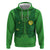 Custom Irish Rugby Hoodie St Patrick's Day Style - Gilet Costume