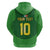 Custom Irish Rugby Hoodie St Patrick's Day Style - Gilet Costume