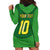 Custom Irish Rugby Hoodie Dress St Patrick's Day Style - Gilet Costume