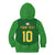 Custom Irish Rugby Kid Hoodie St Patrick's Day Style - Gilet Costume